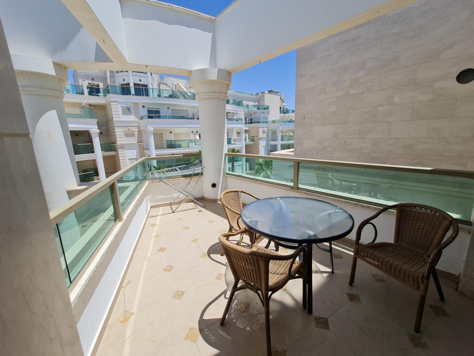 Ferienwohnung Palmore Top Luxury Penthause With Juccuzi First Line Of The Seaside Eilat Exterior foto