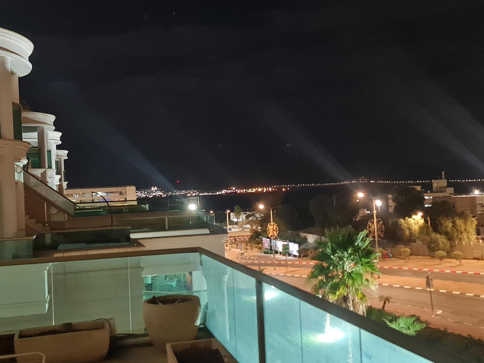 Ferienwohnung Palmore Top Luxury Penthause With Juccuzi First Line Of The Seaside Eilat Exterior foto
