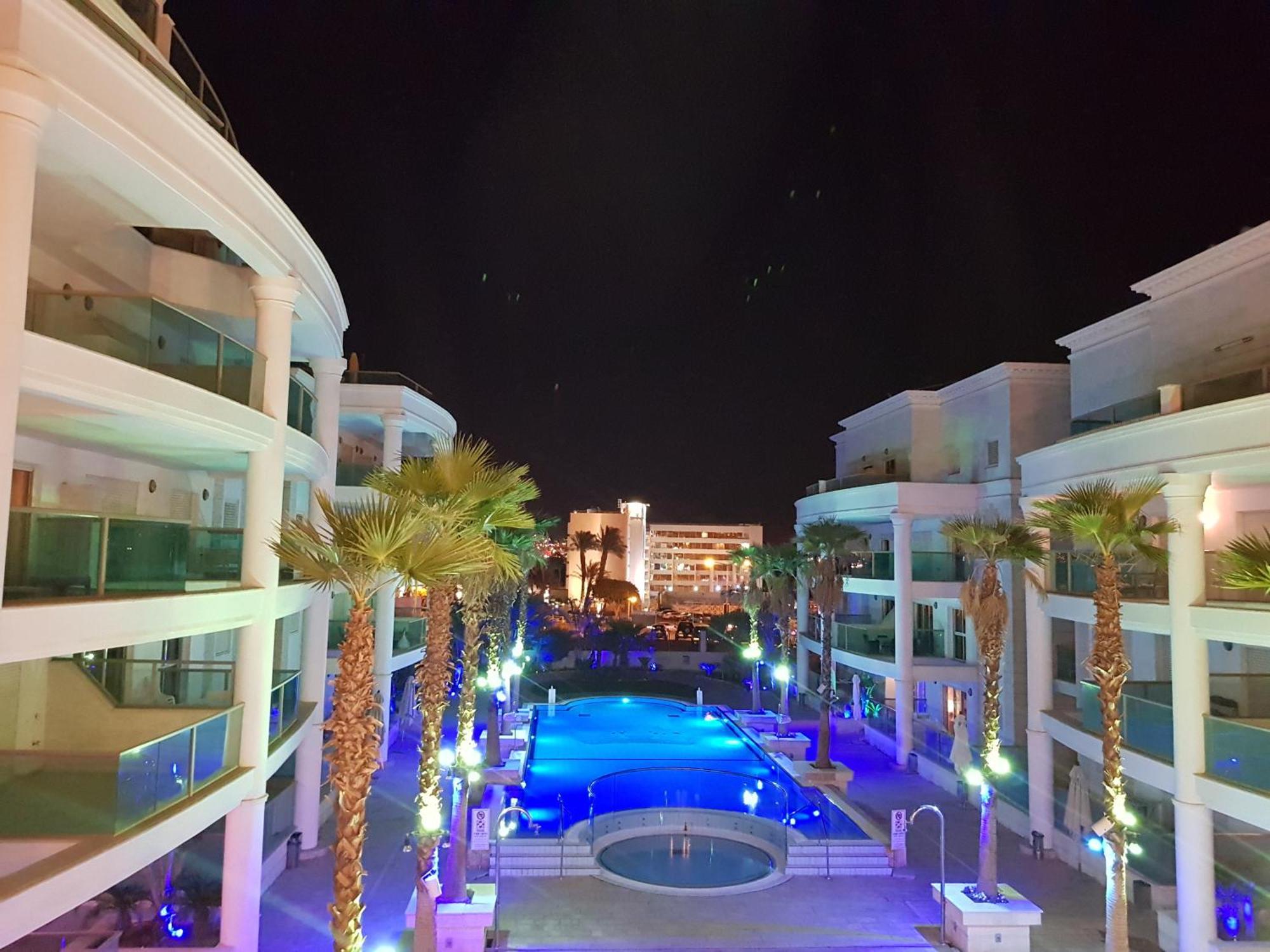 Ferienwohnung Palmore Top Luxury Penthause With Juccuzi First Line Of The Seaside Eilat Exterior foto