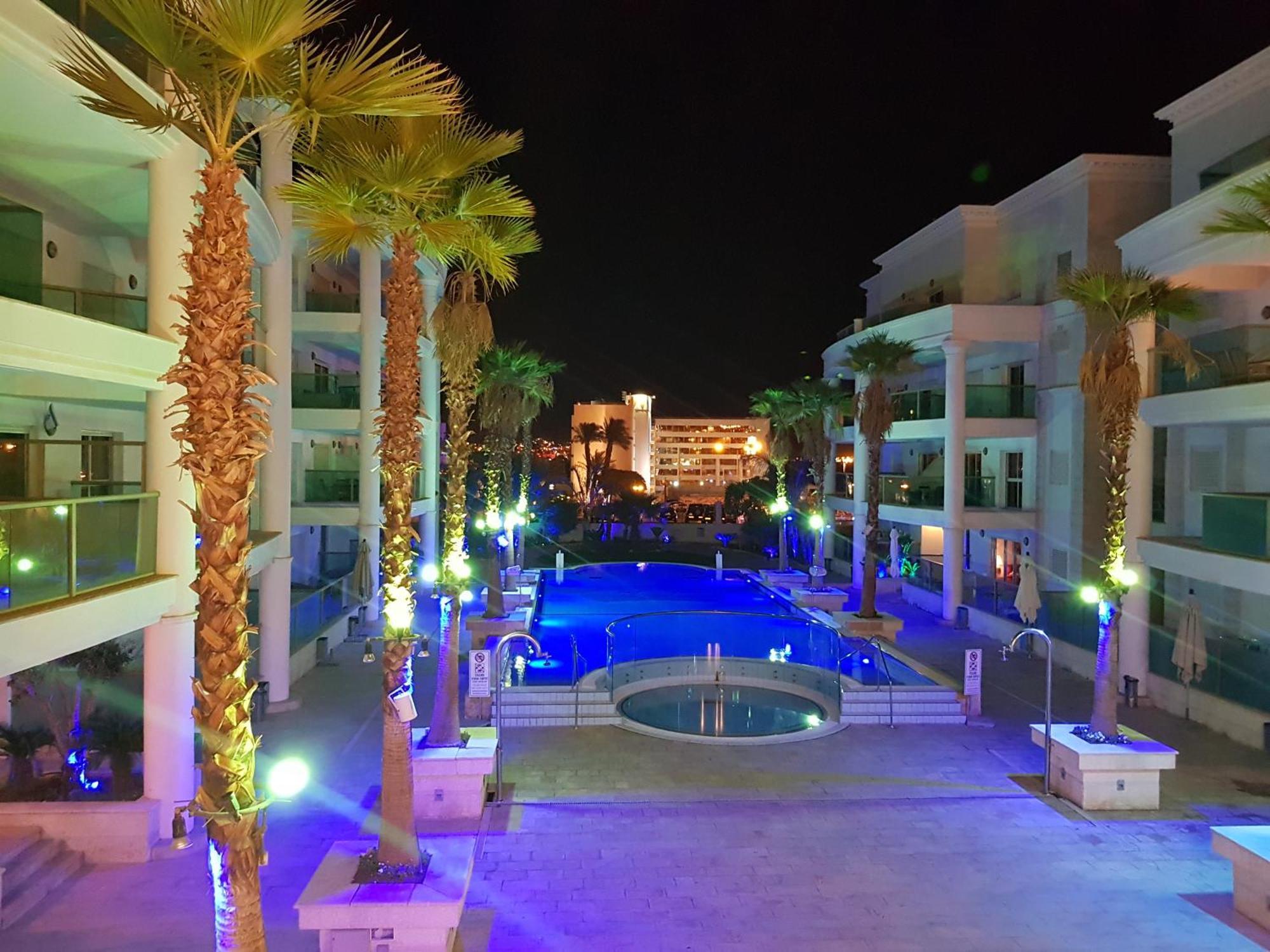 Ferienwohnung Palmore Top Luxury Penthause With Juccuzi First Line Of The Seaside Eilat Exterior foto